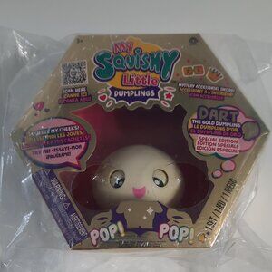 NEW My Squishy Little Dumplings DART Interactive GOLD SPECIAL EDITION WoWee HTF